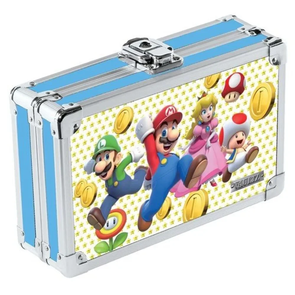 Super Mario Vaultz Pencil Box School Supplies Case Lockable With Keys